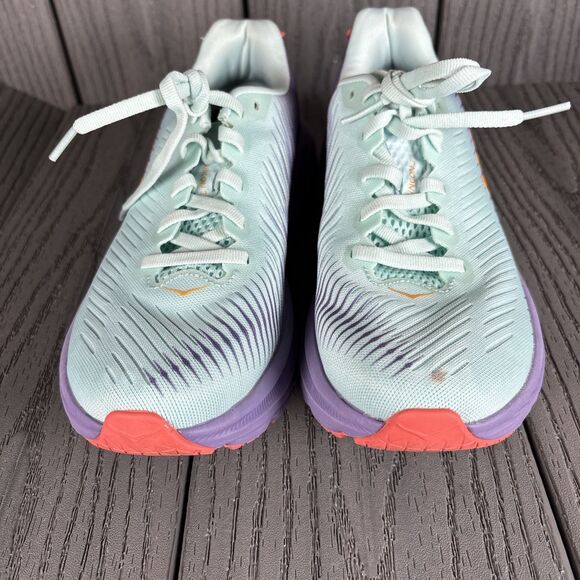 Hoka One One Rincon 3 Women's 5.5 B Blue/Purple Running Sneaker 1119396 BGCV - Picture 2 of 13